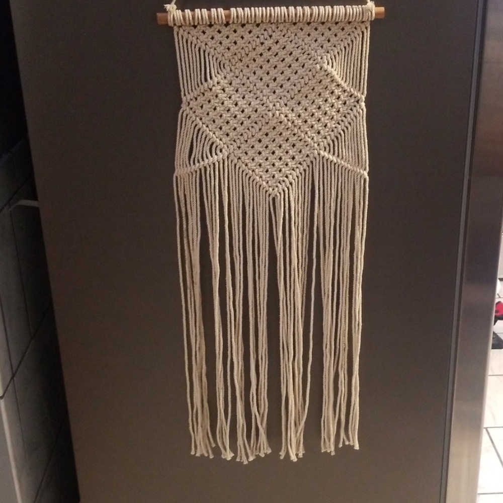 Hanging woven wall decor new